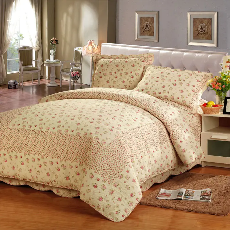 Conjunto de lençol de cama de algodão, conjunto de roupa de cama escovada de microfibra, resistente à hipoalergênica, 3 peças