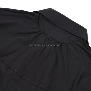 Camicia da Corsa per Uomo con Protezione UV, Asciugatura Rapida, Cuciture Piatte e Bottoni a Scatto OEM - Product Image 4
