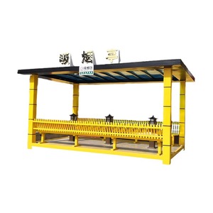 Refugio para Fumadores de Aluminio, Diseño Industrial Rectangular, Ecológico, para Uso en Edificios de Oficinas, Independiente, Ya Ensamblado - Product Image 1