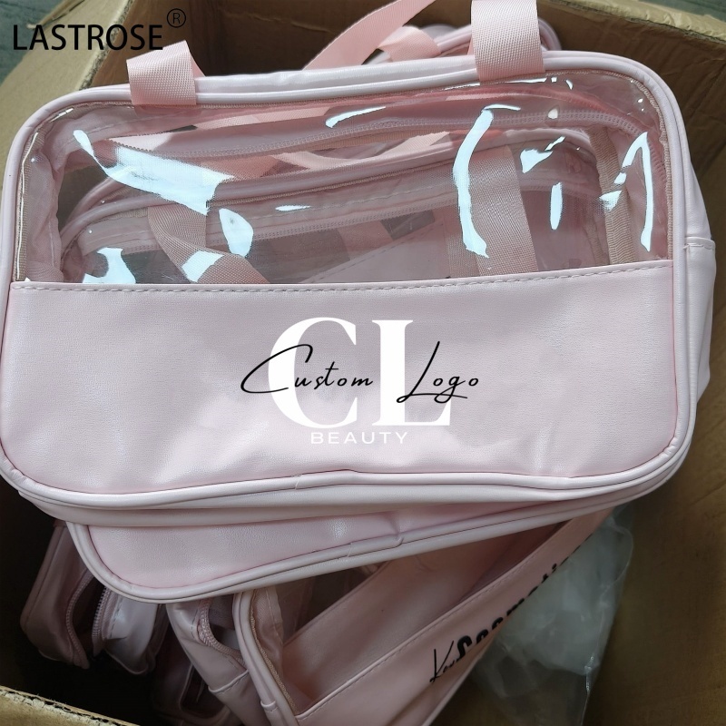 Wholesale Private Label PU Transparent Handheld