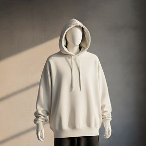 Sudaderas con Capucha Personalizadas para Hombre, Deportivas de Invierno, 100% Algodón Tejido, 220g, Fusión sin Costuras, Transpirables, Ligeras, MOQ Bajo - Product Image 3