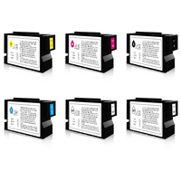 Cartouche d'encre pigmentée DTG 200 ml BK C M Y compatible avec puce à usage unique pour imprimante de t-shirts Ricoh Ri1000 Ri1000X Ri2000