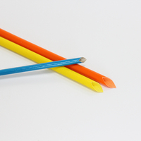 Manchon en fibre de verre enduit de silicone résistant aux hautes températures pour la protection de faisceaux de câbles