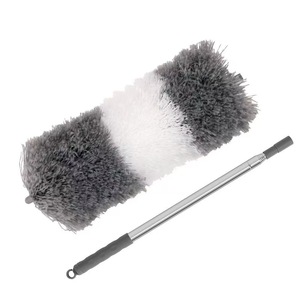<span class=keywords><strong>Plumeau</strong></span> télescopique en microfibre de 280 cm avec manche en acier inoxydable extensible pour le nettoyage et la collecte de poussière dans les voitures et dans la maison - Product Image 2