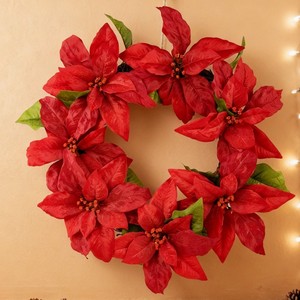 Une <span class=keywords><strong>couronne</strong></span> écologique faite <span class=keywords><strong>de</strong></span> matériaux naturels peut être utilisée pour les fêtes, les festivals et les décorations <span class=keywords><strong>de</strong></span> Noël. - Product Image 1