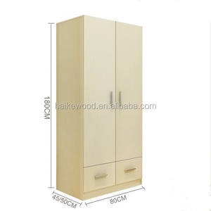 Armoire de chambre à coucher à 4 portes, design d'armoire avec le meilleur prix - Product Image 5