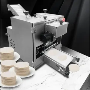 12cm 15cm 20cm Dumpling Gyoza Siomai Skin Wrapper Making Machine Commercial Tabletop Automatic Samosa Wrapper Maker