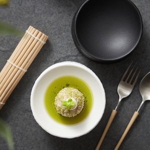 <span class=keywords><strong>Assiette</strong></span> froide en céramique 3D <span class=keywords><strong>Assiette</strong></span> à <span class=keywords><strong>dessert</strong></span> pour présentation d'hôtels domestiques et commerciaux - Product Image 4