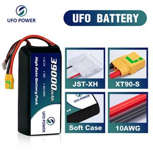 UFO POWER Drone Pil 4S 22.2V 39000mAh 865.8wh Yüksek Hızlı Sıvı Akülü 500 Döngü Ömrü 20x15x10cm 3kg Pil Paketi - Product Image 3