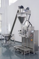Haute efficacité 5kg 10kg 20kg 50kg poudre farine blé poudre distributeur grand sac tarière Machine de remplissage