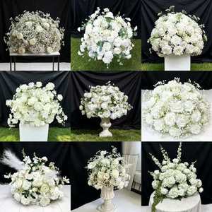 High End Handmade Silk Artificial <strong>Flowers</strong> Long Lasting Realistic for Board <strong>Game</strong> Wedding Decorations Christmas New Year Ornaments - Product Image 3