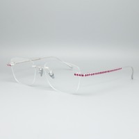 Montures de prescription personnalisées unisexe pour adultes en argent sterling 925 de luxe, sans monture, avec incrustation de moissanite, fabriquées à la main, livraison rapide