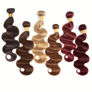 Paquete de 3 Extensiones de Cabello Humano Virgen 100% Natural, Ondulado, Color Rubio 613, 165 cm - Product Image 1