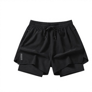Wholesale High Quality Men's Printed Sporty Running Training <b>Shorts</b> 93% <b>Polyester</b> 7% Spandex Breathable Anti-Wrinkle <b>Shorts</b> - Product Image 2