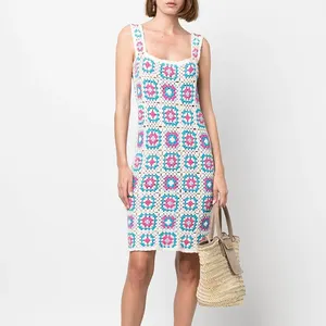 Knitwear manufacturers crochet ladies casual dresses summer dress