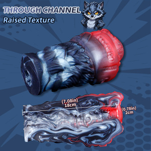 Masturbador Masculino de Silicona Of the Shadow Wolves Fantasy Wolf, Textura Realista Inspirada en un Mordisco, Estimulador Manual 18+ - Product Image 6