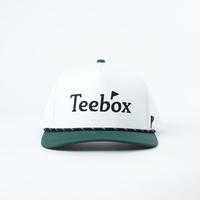 5-paneels Oxford Dobby Snapback pet met lasergesneden, waterdichte buitenkant, golf- en baseballcap, hoge kwaliteit geborduurde custom polyester