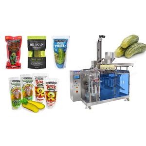 Máquina Semiautomática para Envasar y Sellar Bolsas Doypack de Encurtidos y Rábanos en Salmuera - Product Image 1