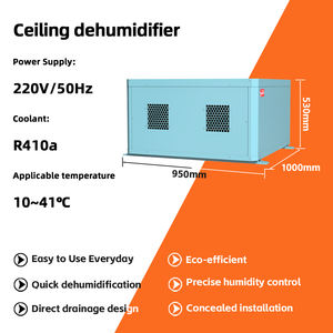 Nuevo Deshumidificador de Conducto Eléctrico de Alta Eficiencia con Pantalla <span class=keywords><strong>Digital</strong></span> para Producción de Piezas de Plástico, Certificado CE, de Techo - Product Image 5