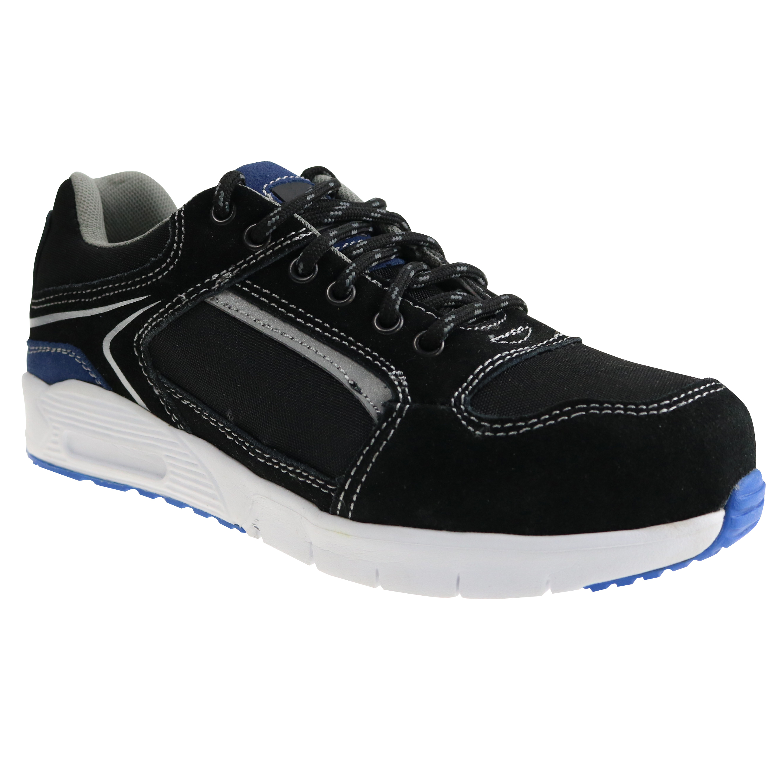 Men and Women Work Shoes Suede Cow Leather Sport Design Safety Shoes