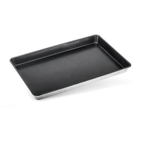 Plaque de cuisson en aluminium estampé 60*40cm, qualité alimentaire, antiadhésive, pour pâtisseries, pain/biscuits, fours commerciaux