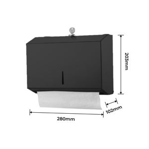 ที่ใส่กระดาษเช็ดมือแบบติดผนัง FANDA รุ่นโมเดิร์น ผลิตจากเหล็ก เป็นมิตรกับสิ่งแวดล้อม ติดตั้งใต้ตู้ - Product Image 6