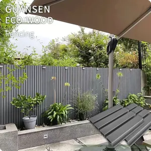 Factory Outlet Hot Selling Wpc Waterproof Garden Fence Outdoor For Wholesales