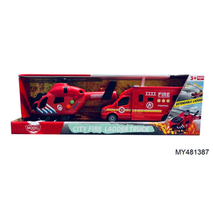 Voiture <span class=keywords><strong>de</strong></span> <span class=keywords><strong>pompier</strong></span> à inertie, véhicule d'intervention d'urgence pour enfants, hélicoptère, <span class=keywords><strong>camion</strong></span> <span class=keywords><strong>de</strong></span> police, série <span class=keywords><strong>de</strong></span> jouets, avion - Product Image 3