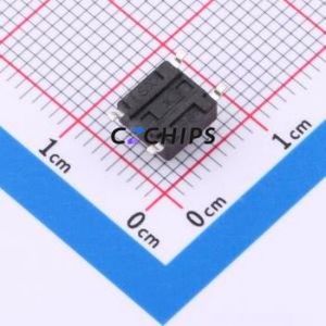 XDTD-6643-L01 Tactile Switch SMD Switch Single Pole Single Throw 2.6N Vertical Mount 4.3mm - Product Image 2