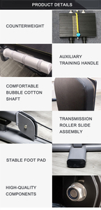EM Fitness Chine : Fournisseur direct d'usine de machines de <span class=keywords><strong>musculation</strong></span> – Poulie horizontale assise - Product Image 2