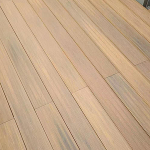 Contemporaneo impermeabile 3D in rilievo in legno con venature del legno in Teak, forte portante, WPC <span class=keywords><strong>da</strong></span> <span class=keywords><strong>esterno</strong></span>, in legno composito - Product Image 5