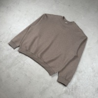 Sweat-shirt à col rond pour homme, coupe ample, manches longues, sans poches, personnalisable, brodé, grande taille, de haute qualité, vente en gros