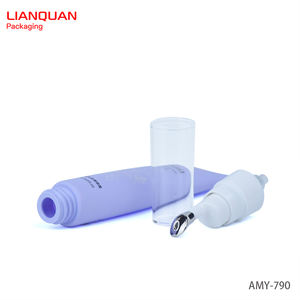 Tubos de masaje de crema de ojos de plástico PE respetuosos con el medio ambiente OEM ODM envases suaves para el cuidado de la piel tubo de bomba embalaje de cosméticos faciales - Product Image 4