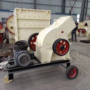 Heißer Verkauf: Kleiner Hammerbrecher, mobil, Diesel- oder Elektroantrieb optional, Stein-, Kohle- und Glaszerkleinerungsmaschine für kleine Bergbauprojekte - Product Image 4