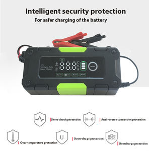 Chargeur de <span class=keywords><strong>batterie</strong></span> au plomb intelligent 12V, réparation par impulsions, affichage numérique, entièrement automatique, chargeur de voiture, <span class=keywords><strong>moto</strong></span> électrique - Product Image 4