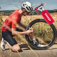 Pompe à vélo mini CO2, gonfleur de vélo compatible Presta/Schrader, réservoir CO2 16 g, pompe à air d'urgence pour vélo