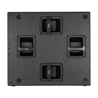 SUB 9007-AS Subwoofer dual de 21 pulgadas con amplificador clase D controlado por DSP para equipos de DJ y grandes actuaciones