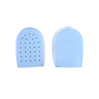 Semelles orthopédiques en latex pour talon, soulagement de l'épine calcanéenne, ajustement personnalisé, couleur transparente, unisexe, soins des pieds, orthèses 7-15