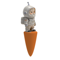 Jardinières Olla en terre cuite personnalisées, décor de jardin, forme d'astronaute, avec couvercle, auto-arrosantes, à picots, en céramique semi-émaillée, pour serre
