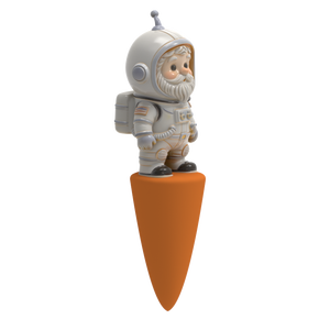 Jardinières Olla en <span class=keywords><strong>terre</strong></span> <span class=keywords><strong>cuite</strong></span> personnalisées, décor de jardin, forme d'astronaute, avec couvercle, auto-arrosantes, en céramique semi-émaillée - Product Image 3