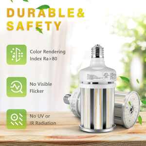 Bombilla LED de maíz de 125W, luz diurna fría blanca para GARAJE INTERIOR, almacén, 450W, luminarias equivalentes para garaje, patio trasero - Product Image 3