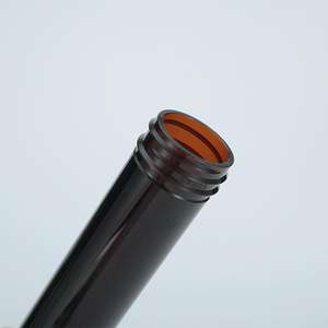 We Supply 32mm Teeth PET Transparent Plastic <b>Preforms</b> 65g Cylindrical Brown Durable Drink Water Bottle Packaging Orders Welcome - Product Image 2