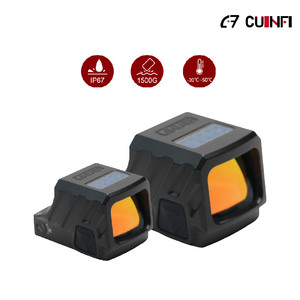 กล้องเล็งจุดแดง Cuinfi 1x21 HD Solar พร้อมระบบปลุกอัตโนมัติ แบตเตอรี่ใช้งานได้นาน 50000 ชั่วโมง  แบบ Multi-Reticle ป้องกันการกระแทก กันน้ำ ผลิตจากอลูมิเนียมอัลลอย - Product Image 3