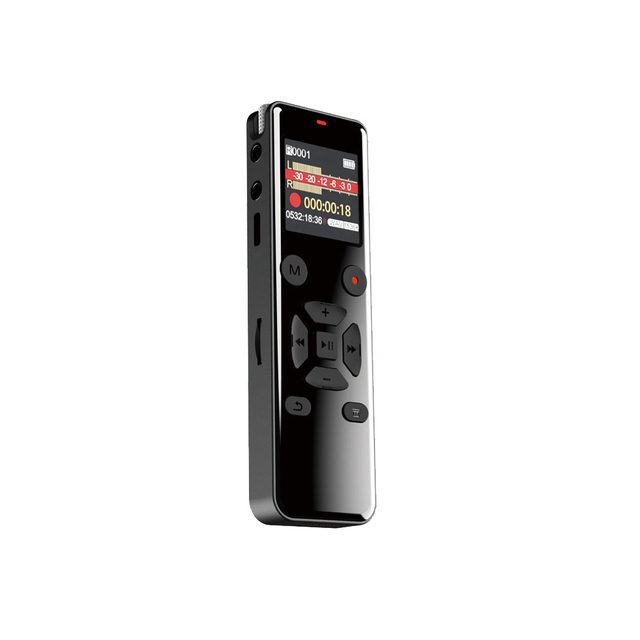 Professional 8GB Digital Voice Recorder Noise-cancelling Dictaphone Support TF Card Memory Expansion up to 128GB