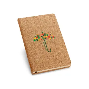 Libreta de notas de corcho, merchandising sostenible - Product Image 1