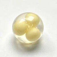 Balle Squishy Kawaii 3-en-1 avec cœur en pâte, jouet anti-stress à presser pour cadeaux sensoriels, faveurs de fête, prix de classe, adolescents et adultes