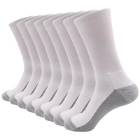 Haute Qualité Conception Sur Mesure Propre Logo Équipage Basketball Coton Noir Unisexe Sport Chaussette Elite