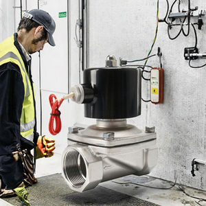 Valvola Solenoide Elettrica Pneumatica in Acciaio Inossidabile a 2/2 Vie, 1/2 Pollice, ad Azione Diretta, Normalmente Chiusa, AC220V DC24V, per Acqua - Jery - Product Image 3