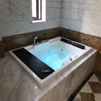 6289 Spa Maison Yacossi Baignoire Balnéo Intégrée Bain Tourbillon Jacuzzi Piscine 2 Personnes