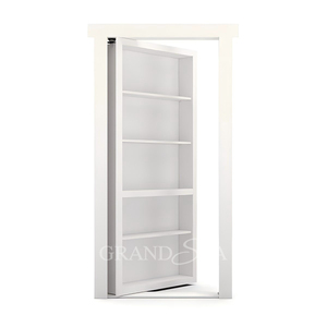 Estante de Almacenamiento de Pared Interior de Madera de Alta Calidad con Puerta Oculta, Sistema de Puerta Murphy - Product Image 6